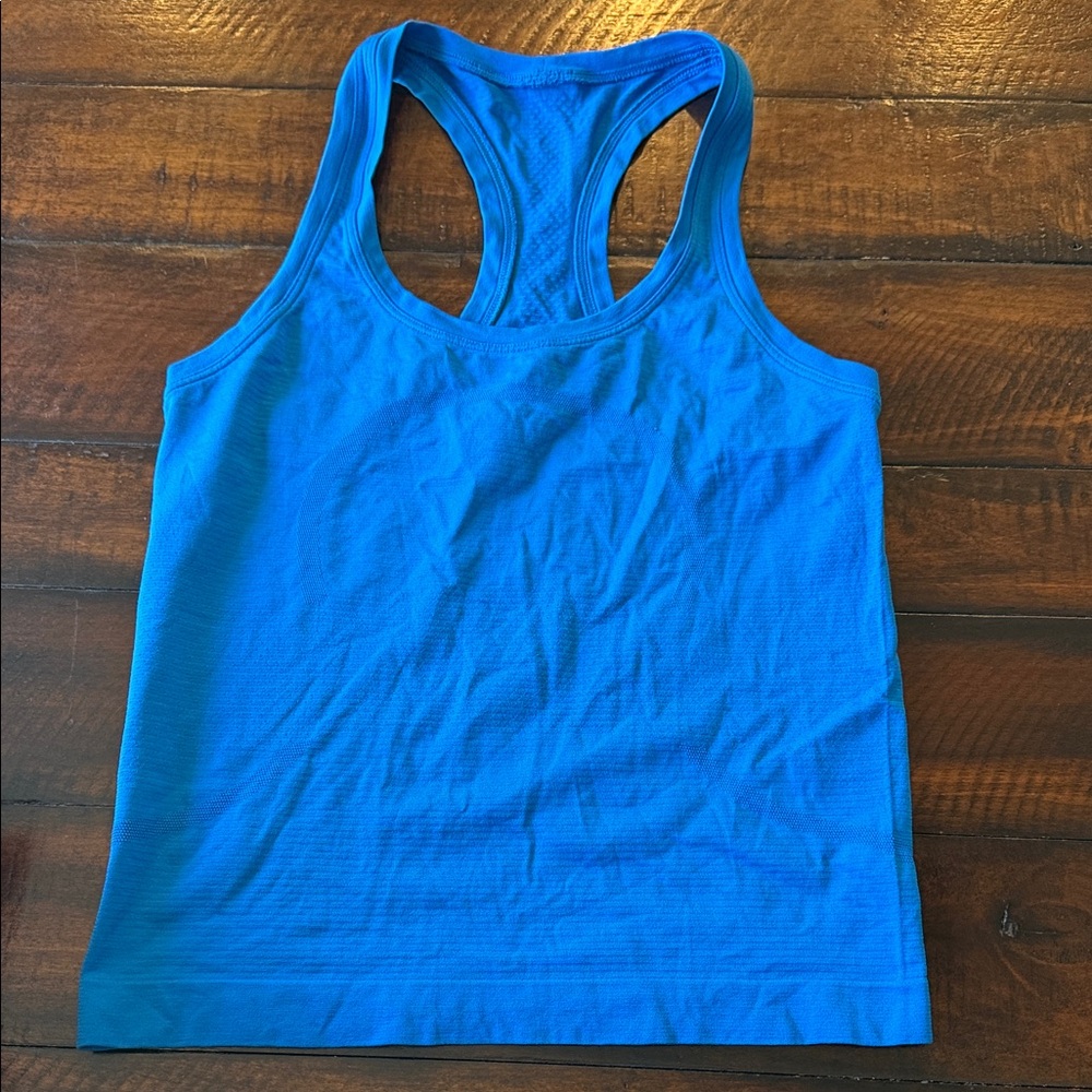 lululemon athletica Blue Tank Top